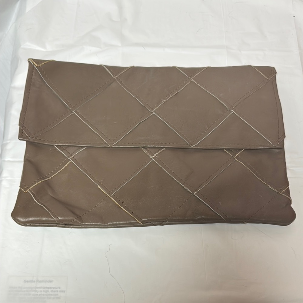 Quilted Clutch Envelope Bag